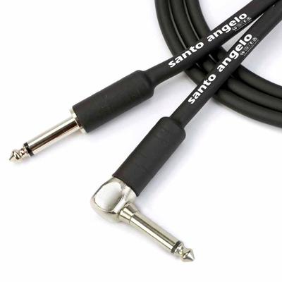 Cabo De Guitarra Angel 0,30Mm Conector P10/P10 90º 25Ft 7,62