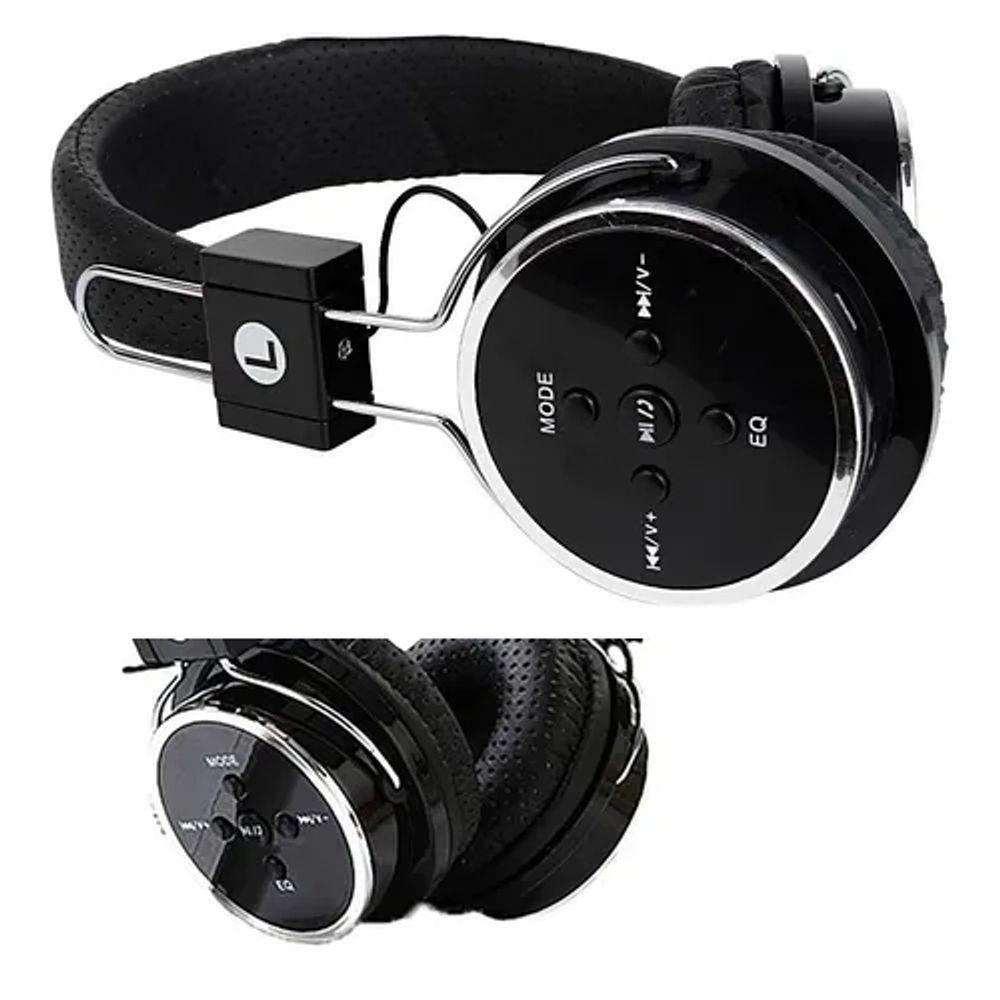 Fone De Ouvido BT Sem Fio Sd Fm 4.1 Recarregável Dobrável - 2