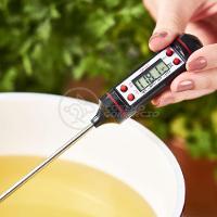Termômetro Culinário Cozinha Digital Com Espeto Alimentos E Líquidos Mede -50ºc A +300ºc - 6