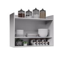 Armário De Cozinha Aéreo 70,5 Cm Com Nicho Colin Branco M12 - D'rossi - 3