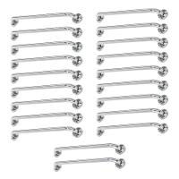 Alça De Apoio Inox Barra 80cm20 Unidades Idoso Deficiente Segurança Resistente Banheiro Box Quarto - 1