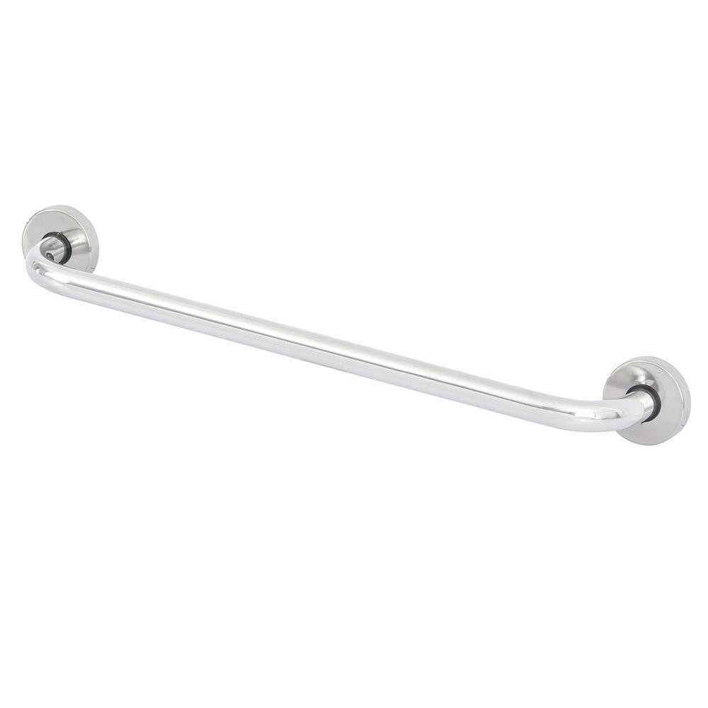 Alça De Apoio Banheiro Inox Barra 50cm Idoso Deficiente Cadeirante Acessibilidade Resistente - 6