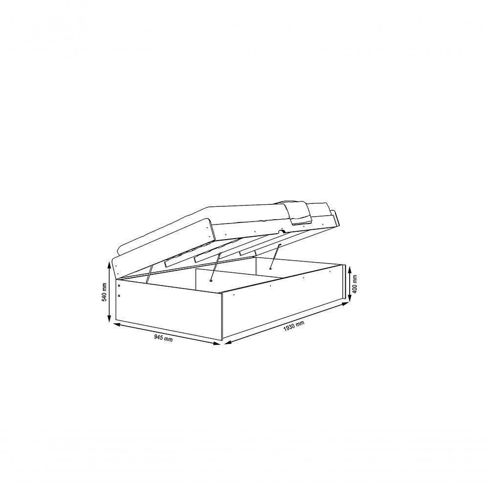 Cama Solteiro Camila Malbec Com Colchão Framar Móveis - 5