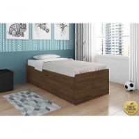 Cama Solteiro Camila Malbec Com Colchão Framar Móveis - 2