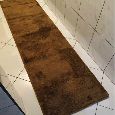 Passadeira Tapete Macio 0,66 X 2,50m Antiderrapante Caramelo