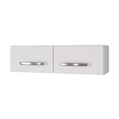 Armário Aéreo Geladeira Mara 2 Portas Cor:branco