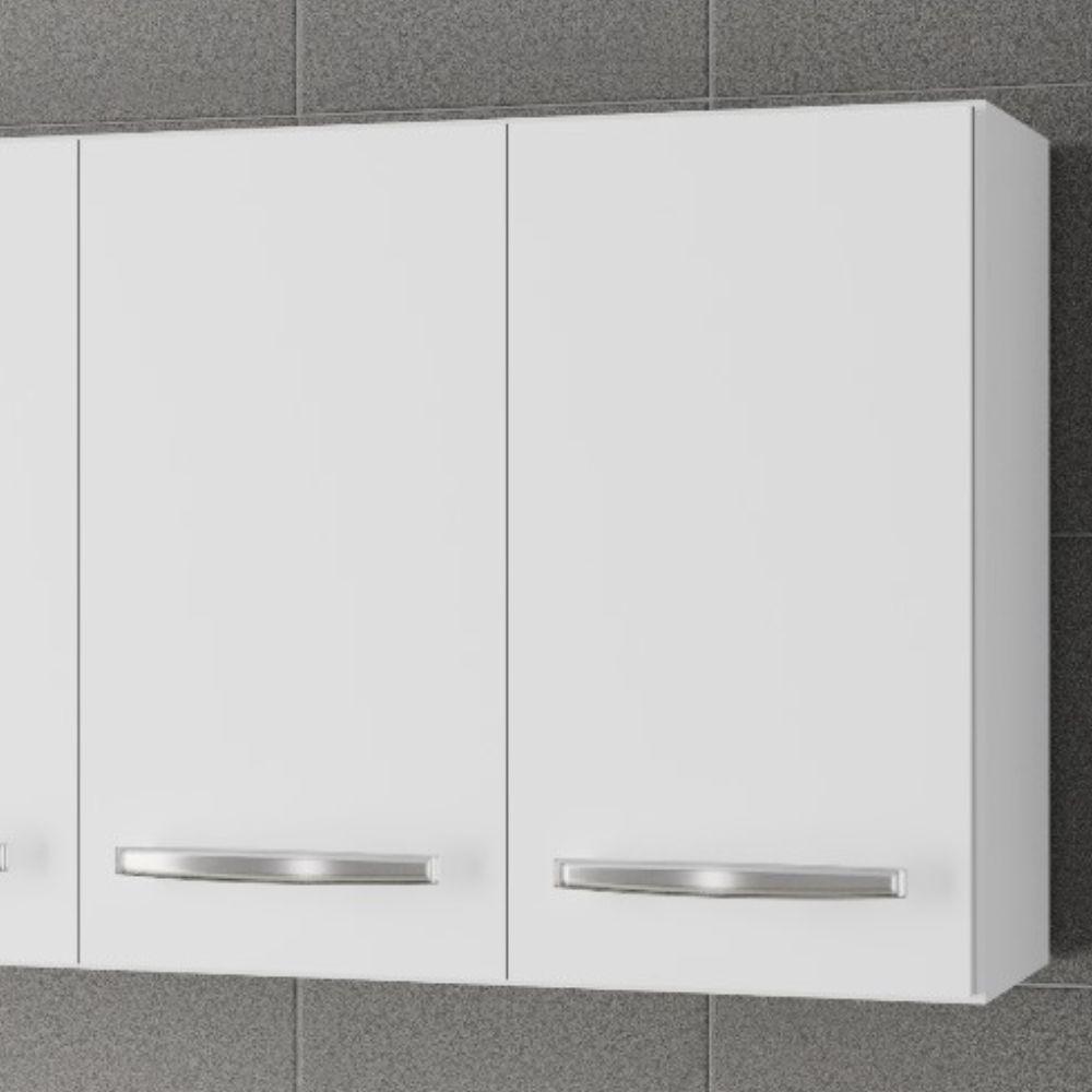 Armário Aéreo Mara 118 Cm 4 Portas Cor:branco - 4