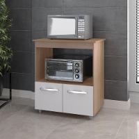 Balcão Multiuso Para Cozinha Angela 2 Portas Cor:savana Off White - 3