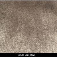 Kit Com 4 Cadeiras Agnes Madeira Maciça Estofadas Para Mesa De Jantar Veludo Bege 102 - 3