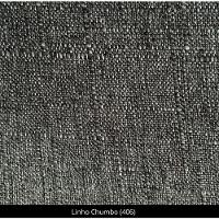 Kit Com 2 Cadeiras Sara Madeira Maciça Estofadas Para Mesa De Jantar Linho Chumbo 406 - 8