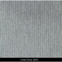 Kit Com 6 Cadeiras Aurora Madeira Maciça Estofadas Para Mesa De Jantar Linho Cinza 407 - 8