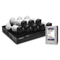 Kit 8 Câmeras De Segurança Intelbras Full Hd 1080p Com Dvr Mhdx 1208 1080p Com Hd 1tb Purple - 2