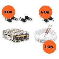 Kit 4 Câmeras De Segurança Intelbras Full Hd 1080p Com Dvr Mhdx 1204 1080p | Completo 100% Intelbras - 2