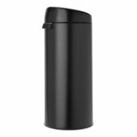 Lixeira Em Aço Inox Touch Bin 30 Litros Brabantia Preta - 3