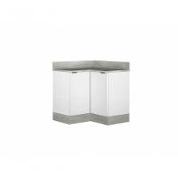 Balcão De Canto Cozinhas Itatiaia Exclusive 2 Portas Branco Cdm - 1