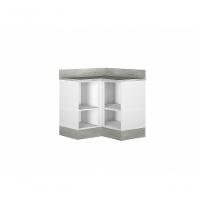 Balcão De Canto Cozinhas Itatiaia Exclusive 2 Portas Branco Cdm - 2