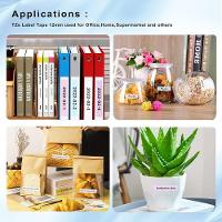 Kit 4 Fitas Tze Tz 231 Compatível P/ Rotulador Brother Pastel - 3