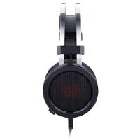 Fone Gamer Redragon H901 Scylla - Com Fio - Preto - Prata - 3