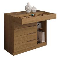 Cômoda 5 Gavetas 1 Porta C- Porta Joias Oliveira Atacama - 4