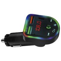 Transmissor Digital Para Carro Satellite A-mp45 Led - Bluetooth - Fm - Mp3 - Usb - Usb-c - Preto - 2