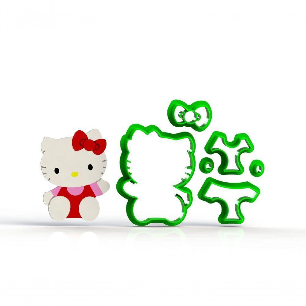 Cortador Hello Kitty - Mod 1 Modular - 1