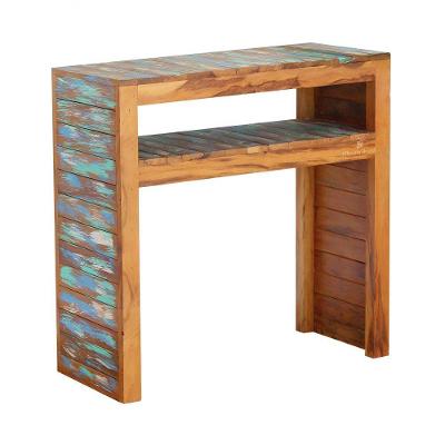 Aparador Trave 80 Cm Madeira Maciça Com Pátina