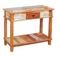 Aparador Tradicional Madeira Maciça 1 M 1 Gaveta - Pátina - 1