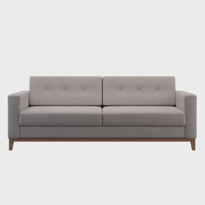 Sofá Com 3 Lugares Living Em Linho