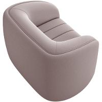 Kit Sofá 4 Lugares Para Sala 292cm Com 02 Poltronas Lazio M03 Veludo Rosê - Lyam Decor - 6