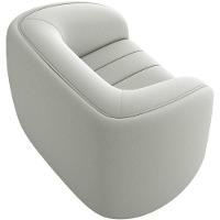 Kit Sofá 4 Lugares Para Sala 292cm Com 02 Poltronas Lazio M03 Veludo Creme - Lyam Decor - 10