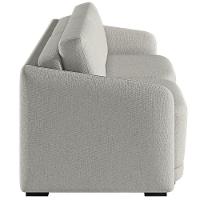 Sofá Cama Para Sala De Estar 2 Lugares 216cm Montserrat K01 Linho Cinza - Lyam Decor - 2