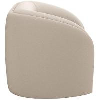 Kit Sofá 5 Lugares Para Sala 332cm Com 01 Poltrona Lazio M03 Veludo Bege - 6