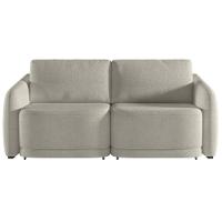 Sofá Cama Para Sala De Estar 2 Lugares 176cm Montserrat K01 Bouclê Bege - Lyam Decor - 6