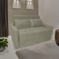 Sofá Cama Para Sala De Estar Amora New Veludo Matrix - Capp Cappuccino - 1