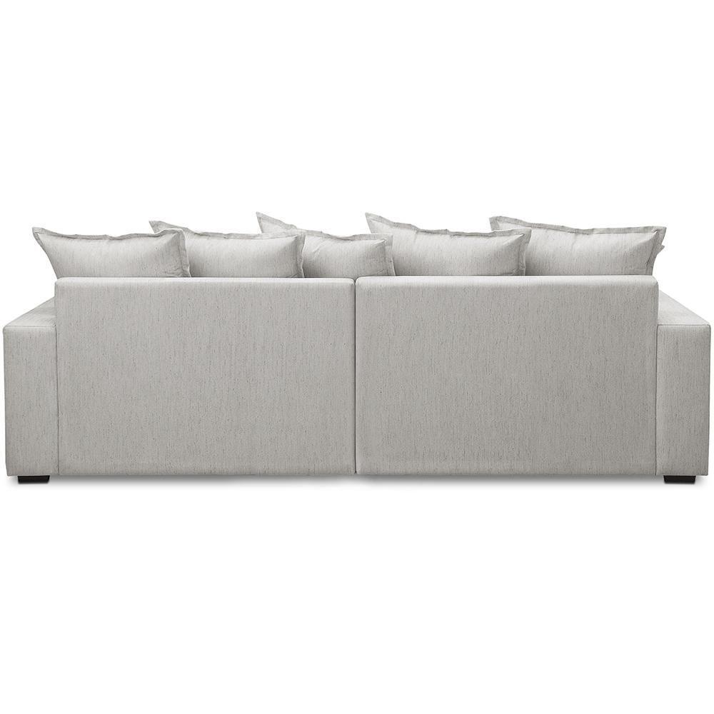 Sofá 3 Lugares Para Sala De Estar Living 220cm Arbane L06 Linho Mescla - Lyam Decor - 3