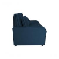 Sofá Cama Para Sala De Estar Amora New Veludo Matrix - Azul Azul - 6
