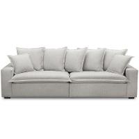 Sofá 4 Lugares Para Sala De Estar Living 280cm Arbane L06 Linho Mescla - Lyam Decor