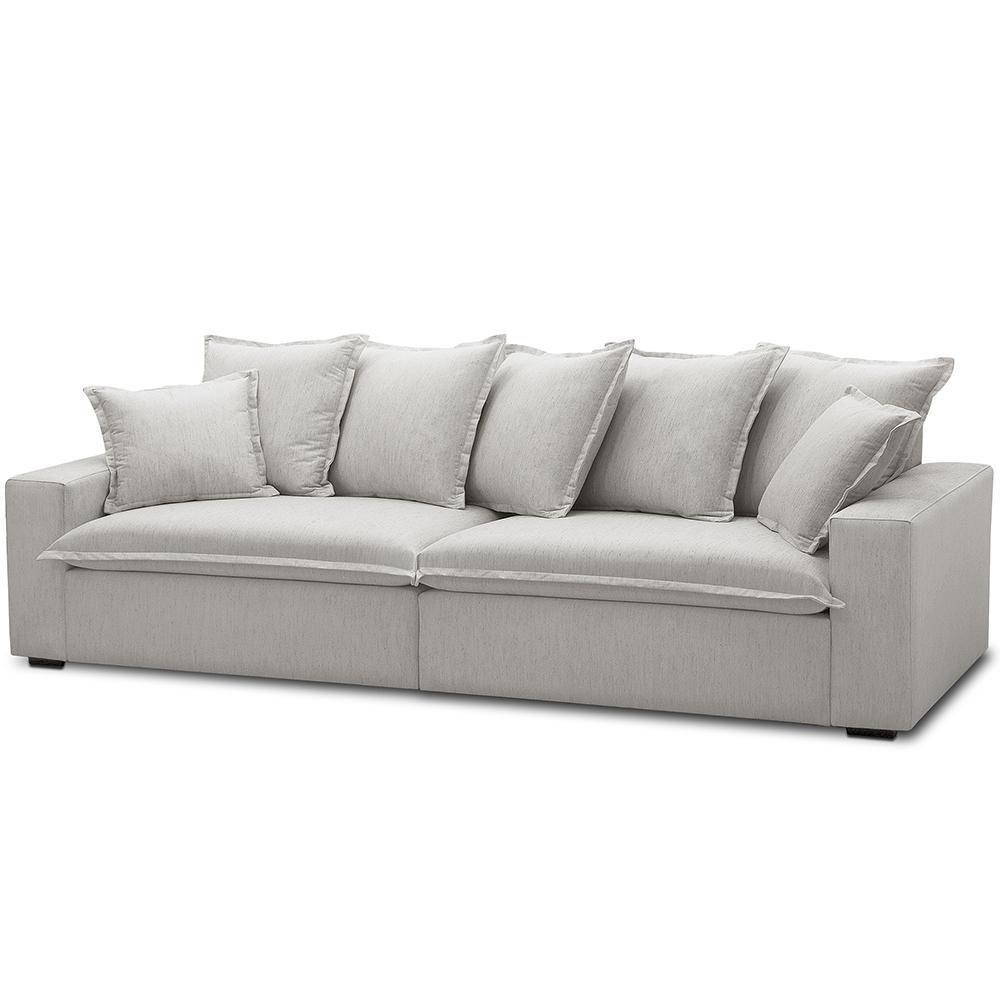 Sofá 2 Lugares Para Sala De Estar Living 200cm Arbane L06 Linho Mescla - Lyam Decor - 1