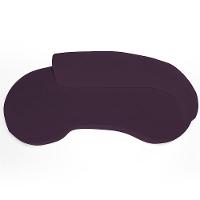 Sofá 4 Lugares Curvo Sala De Estar Living Firenze Direito D02 Veludo Roxo 280 Cm C-292 - Lyam - 3