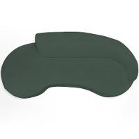 Sofá 3 Lugares Curvo Sala De Estar Living Firenze Direito D02 Linho Verde Musgo 180 Cm C-117 - Lyam - 3