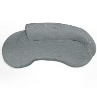 Sofá 3 Lugares Curvo Sala De Estar Living Firenze Direito D02 Linho Cinza 230 Cm D-474 - Lyam - 3