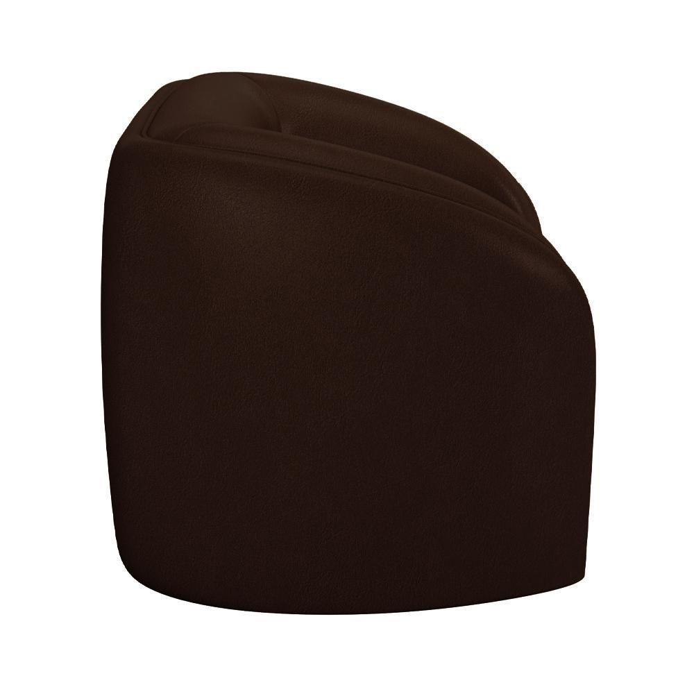 Kit Sofá 5 Lugares Para Sala 332cm Com 02 Poltronas Lazio M03 Corano Marrom - Lyam Decor - 5