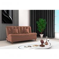 Sofá Cama 3 Lugares 1,85 Mts Duda Matrix Ferrugem - 4