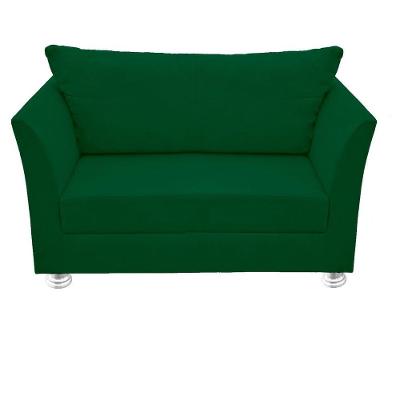 Namoradeira Lisboa 2 Lugares Salão Suede Verde