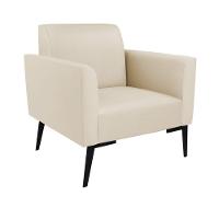 Sofá Namoradeira Com Poltrona Pés Villach Marisa Corino Bege D03 - D'rossi - 5