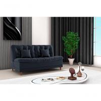 Sofá Cama 3 Lugares 1,85 Mts Duda Matrix Preto - 4