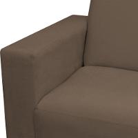 Sofá 3 Lugares Concfortável 1,60m Livia Bellamado Cor:marrom - 3