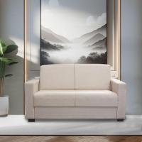 Sofá 3 Lugares Concfortável 1,60m Livia Bellamado Cor:bege - 2