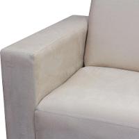 Sofá 3 Lugares Concfortável 1,60m Livia Bellamado Cor:bege