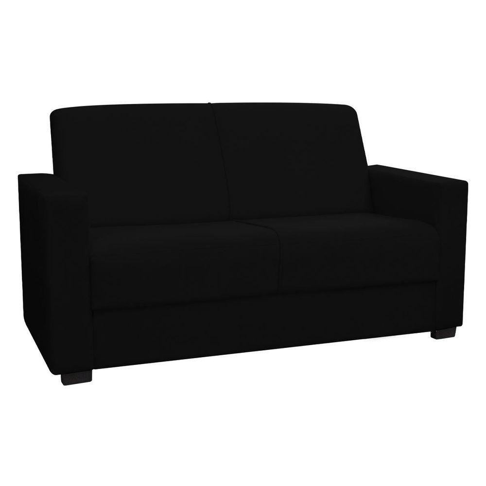 Sofá 3 Lugares Concfortável 1,60m Livia Bellamado Cor:preto - 5